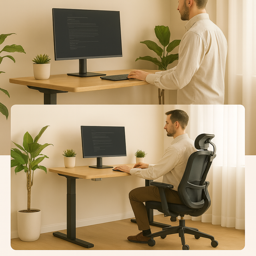 WOLTU – Cadre de bureau électrique
