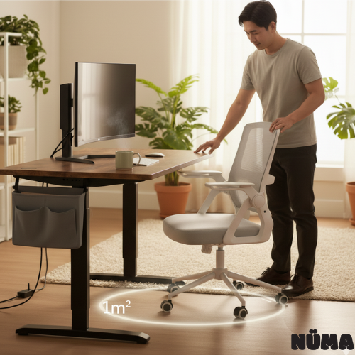 Sélène –  Chaise de bureau ergonomique